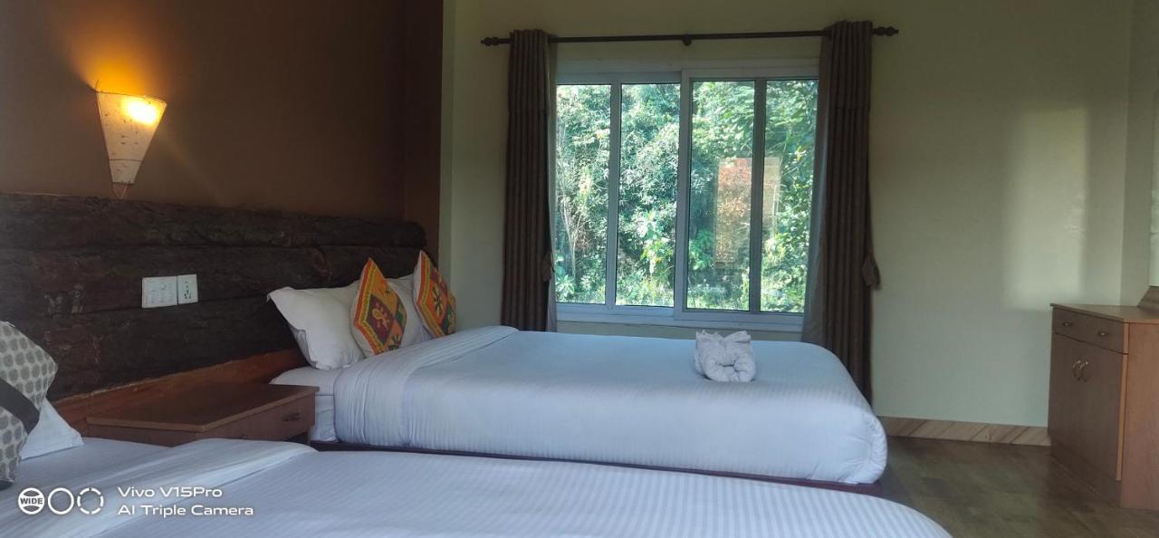 Hotel Hornbill Sauraha Bagian luar foto